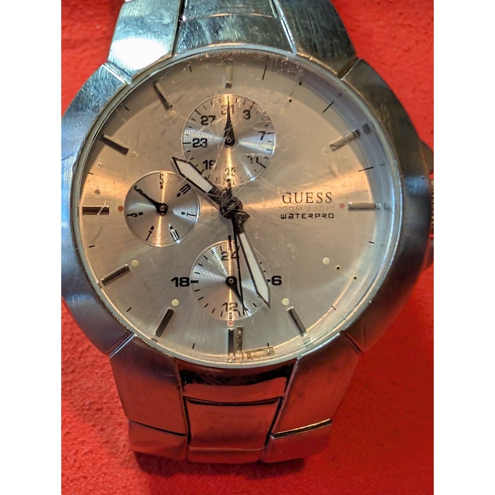 GUESS Mens Waterpro NEW Battery